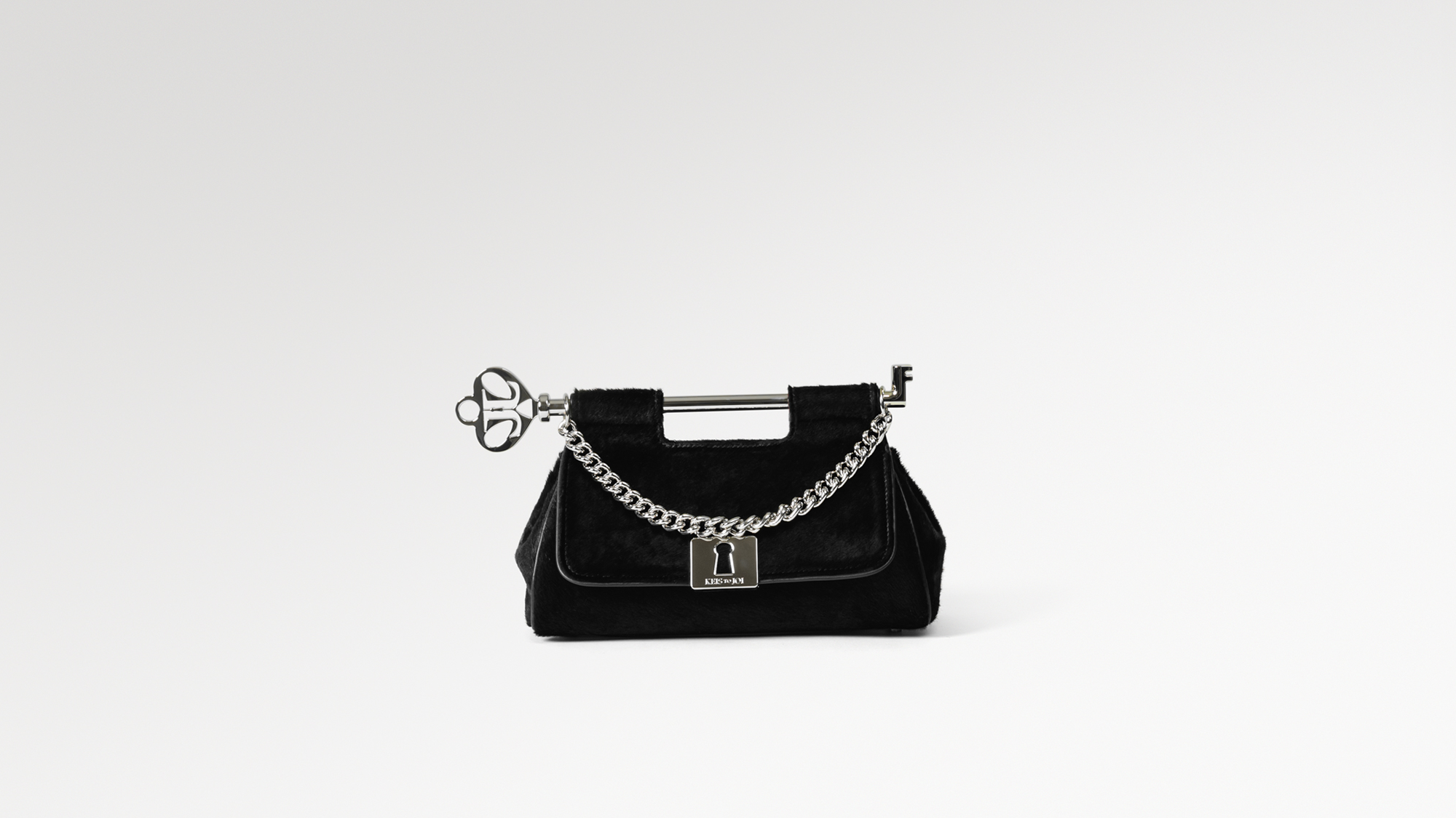Legacy Clutch - Black Cavallino