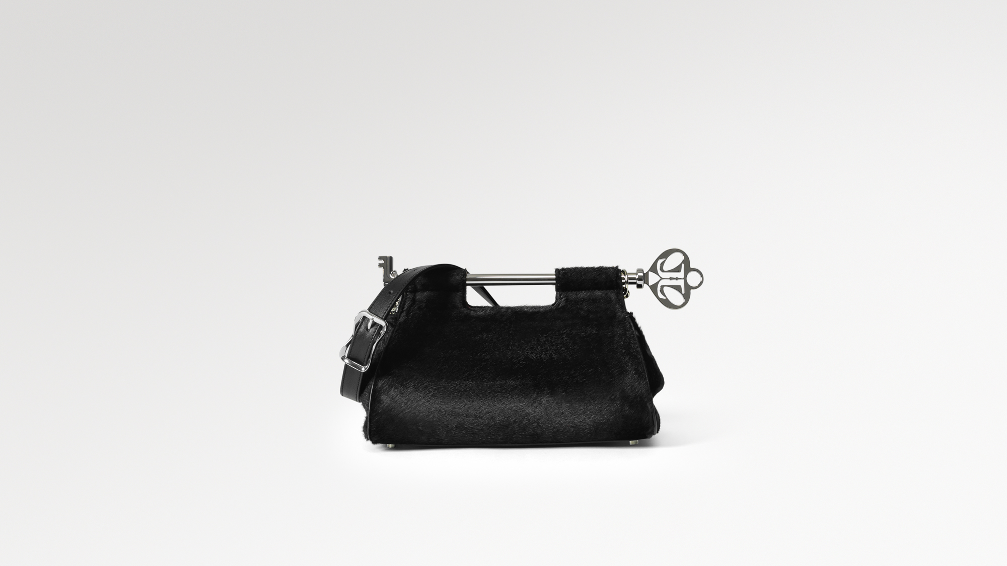 Legacy Clutch - Black Cavallino - Image 3