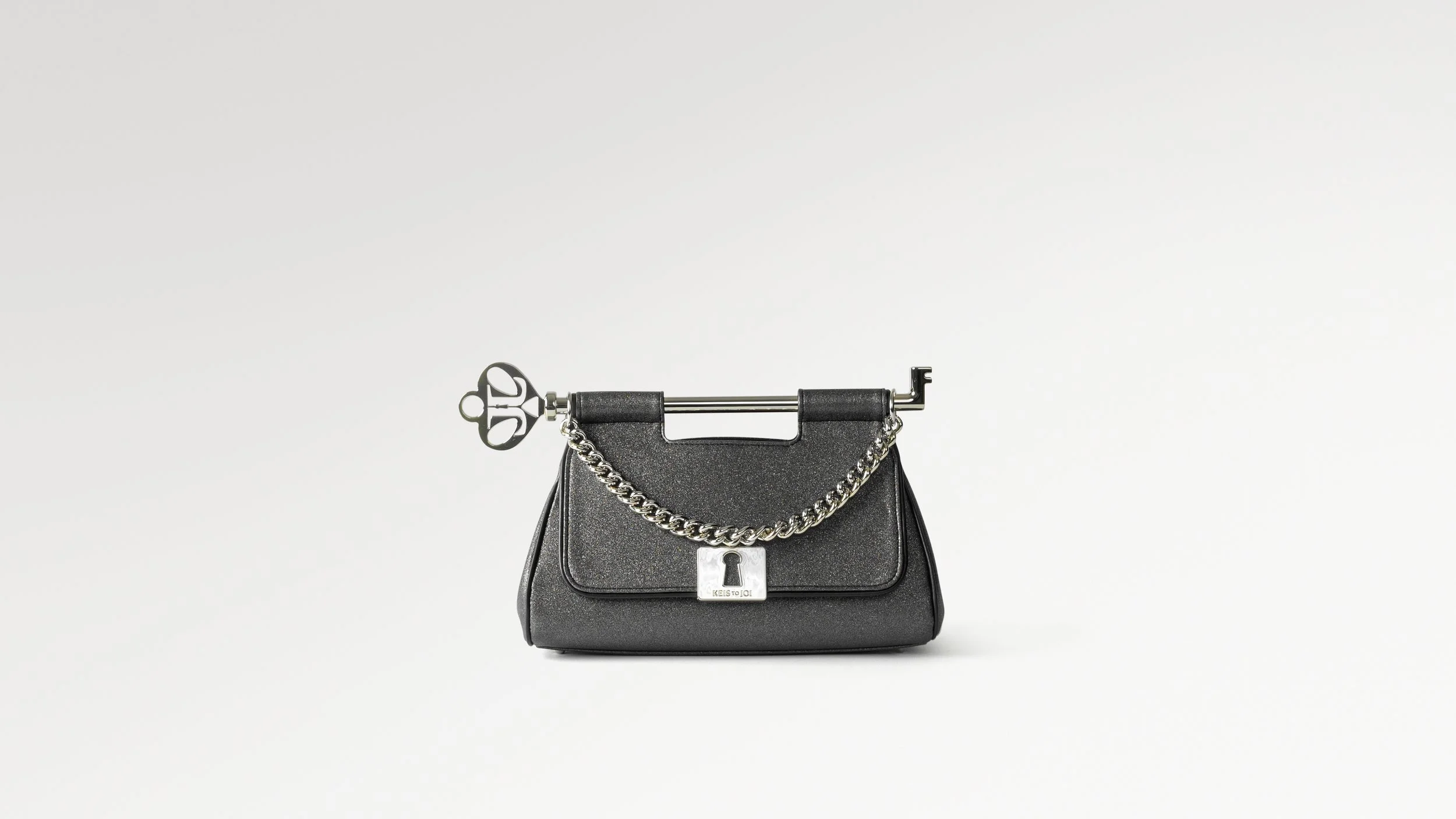 Legacy Clutch - Silver Stardust