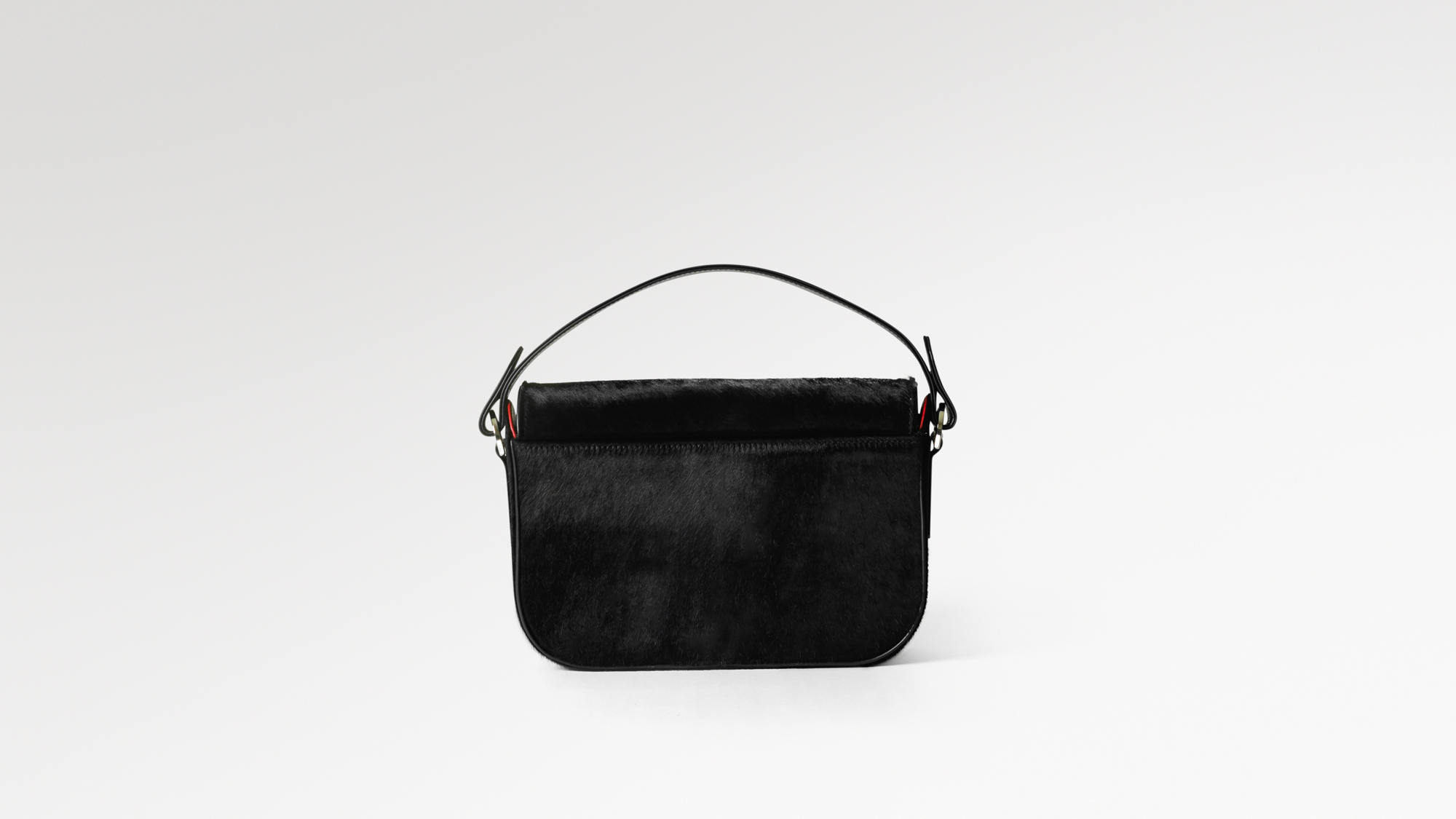 Freedom Saddle - Black Cavallino / Black Boxed Calf - Image 2