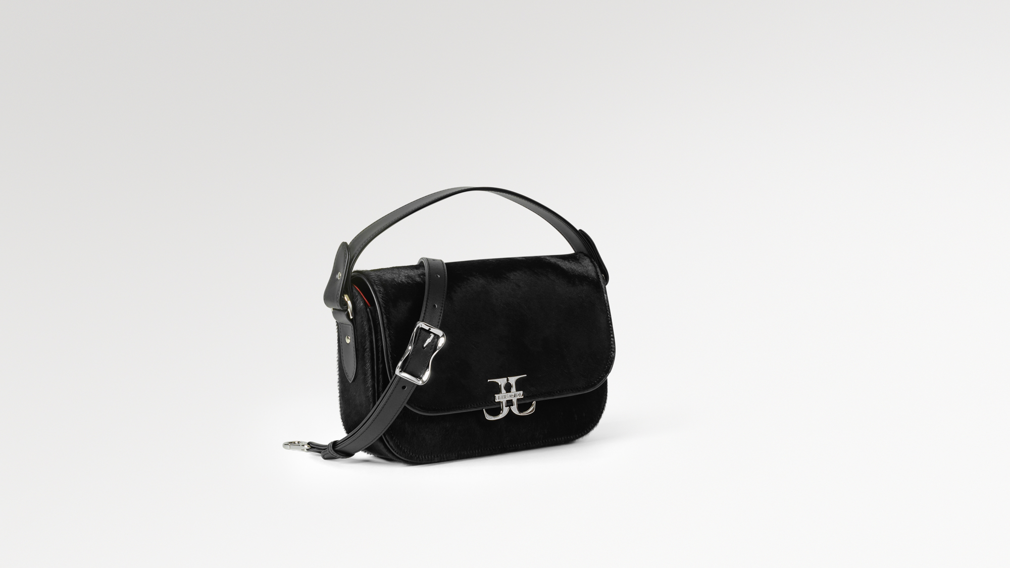 Freedom Saddle - Black Cavallino / Black Boxed Calf - Image 4