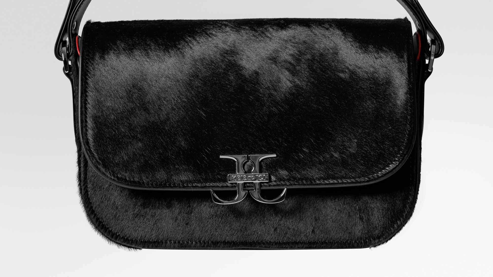 Freedom Saddle - Black Cavallino / Black Boxed Calf - Image 5