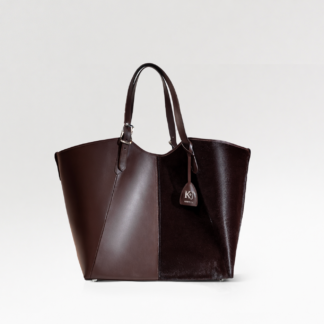 Muse Tote - Cocoa Cavallino / Cocoa Boxed Calf
